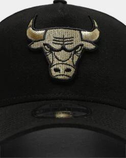 New Era Chicago Bulls 9FORTY A-Frame Snapback Black/Gold -Sportswear Women Store 01009736 YB003 default 00080