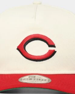 New Era Cincinnati Reds 1990 'Off White World Series Side Patch' Old Golfer Snapback Chrome White -Sportswear Women Store 01022646 YC228 default 0050