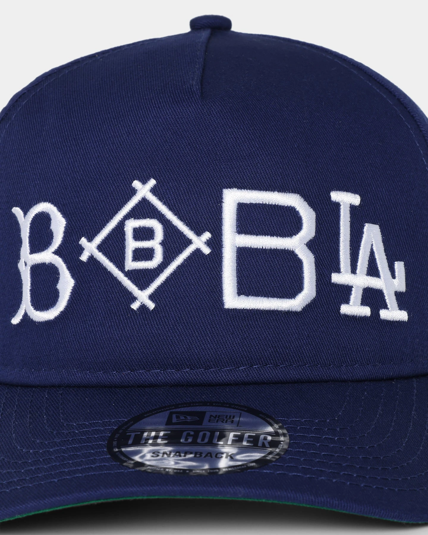 New Era Los Angeles Dodgers 'Logo History' Old Golfer Snapback Dark Royal 8 New Era Los Angeles Dodgers 'Logo History' Old Golfer Snapback Dark Royal - Image 6