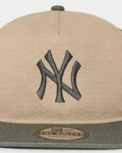 New Era New York Yankees Golfer Snapback Khaki/Olive -Sportswear Women Store 01023607 YK018 default 0050