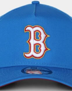 New Era Boston Red Sox 'Cereal Snapshot Blue' 9FORTY A-Frame Snapback Snap Shot Blue -Sportswear Women Store 01024766 YS263 default 0050