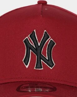 New Era New York Yankees 9FORTY A-Frame Snapback Cardinal/Black/Stone 15 New Era New York Yankees 9FORTY A-Frame Snapback Cardinal/Black/Stone -Sportswear Women Store 01025019 YC208 default 0050