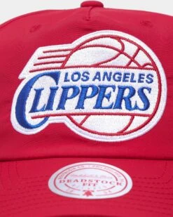 Mitchell & Ness Los Angeles Clippers 'Nylon Hardwood Classics Logo' Deadstock Snapback Original Team Colours -Sportswear Women Store 01026500 YO060 default 0050