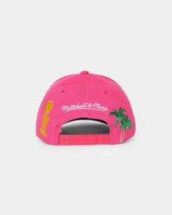 Mitchell & Ness Miami Heat 'Highway' Pro Crown Snapback Pink 12 Mitchell & Ness Miami Heat 'Highway' Pro Crown Snapback Pink -Sportswear Women Store 01026597 YP001 default 0020