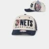Mitchell & Ness Brooklyn Nets '90s Training Camp' Pro Crown Snapback Cream -Sportswear Women Store 01026623 YC600 default 0010