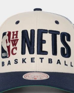 Mitchell & Ness Brooklyn Nets '90s Training Camp' Pro Crown Snapback Cream 15 Mitchell & Ness Brooklyn Nets '90s Training Camp' Pro Crown Snapback Cream -Sportswear Women Store 01026623 YC600 default 0050