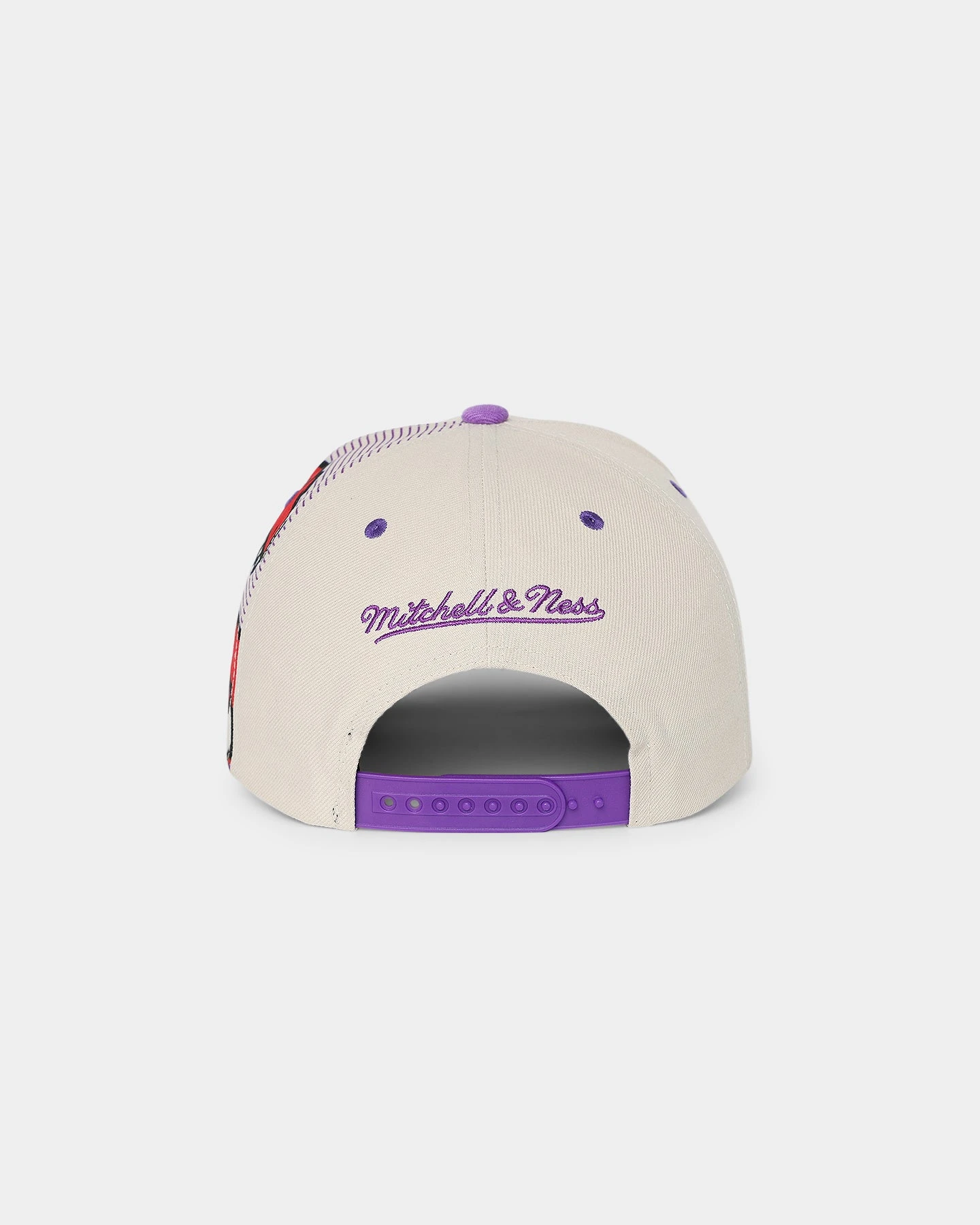 Mitchell & Ness Toronto Raptors '90s Training Camp' Pro Crown Snapback Cream 5 Mitchell & Ness Toronto Raptors '90s Training Camp' Pro Crown Snapback Cream - Image 3
