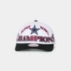 Mitchell & Ness Dallas Cowboys Super Bowl XXVII 'Dallas Cowboys Champs' Deadstock Snapback Vintage White -Sportswear Women Store 01026703 YV003 default 0010