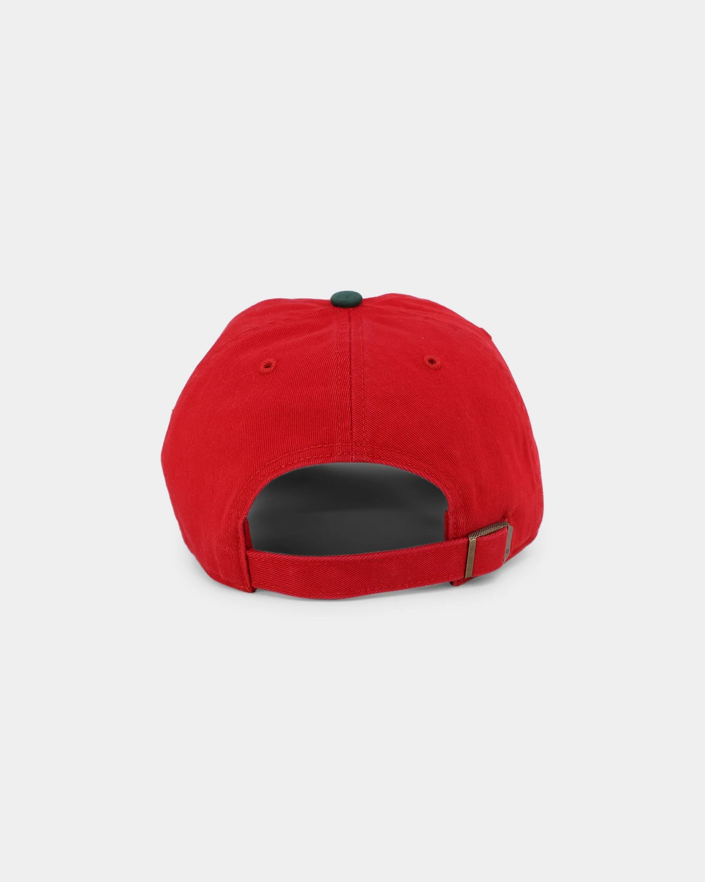 '47 BRAND 47 Brand New York Yankees 'Scarlet Pines' Clean Up Strapback Red/Dark Green 4 '47 BRAND 47 Brand New York Yankees 'Scarlet Pines' Clean Up Strapback Red/Dark Green - Image 2