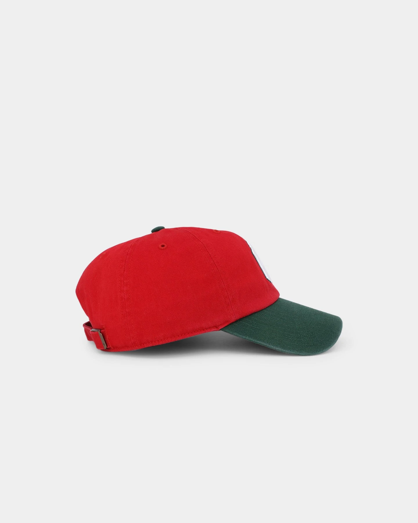 '47 BRAND 47 Brand New York Yankees 'Scarlet Pines' Clean Up Strapback Red/Dark Green 5 '47 BRAND 47 Brand New York Yankees 'Scarlet Pines' Clean Up Strapback Red/Dark Green - Image 3