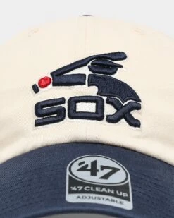 '47 BRAND 47 Brand Chicago White Sox Clean Up Strapback Natural 12 '47 BRAND 47 Brand Chicago White Sox Clean Up Strapback Natural -Sportswear Women Store 01027621 YN001 default 0050