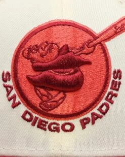 New Era San Diego Padres 'Certified Lover 2.0' 59FIFTY Fitted Chrome White -Sportswear Women Store 01028546 YC458 default 0050