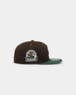 New Era Seattle Mariners 'Beef & Broccoli' 59FIFTY Fitted Dark Brown -Sportswear Women Store 01028799 YD052 default 0030