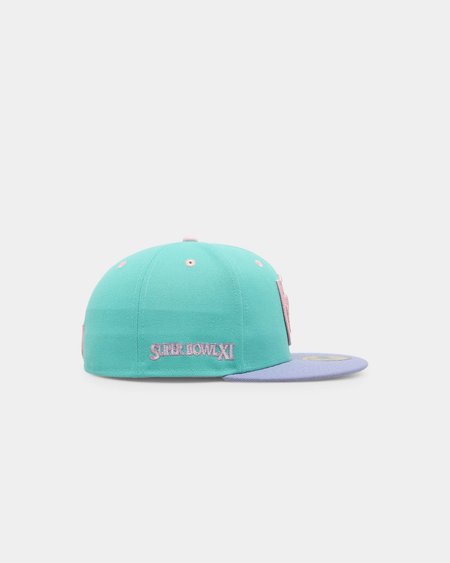 New Era Oakland Raiders 'Easter' 59FIFTY Fitted Turquoise 5 New Era Oakland Raiders 'Easter' 59FIFTY Fitted Turquoise - Image 3