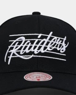 Mitchell & Ness Las Vegas Raiders 'Wool Blend' Snapback Black -Sportswear Women Store 01028855 YB001 default 0050