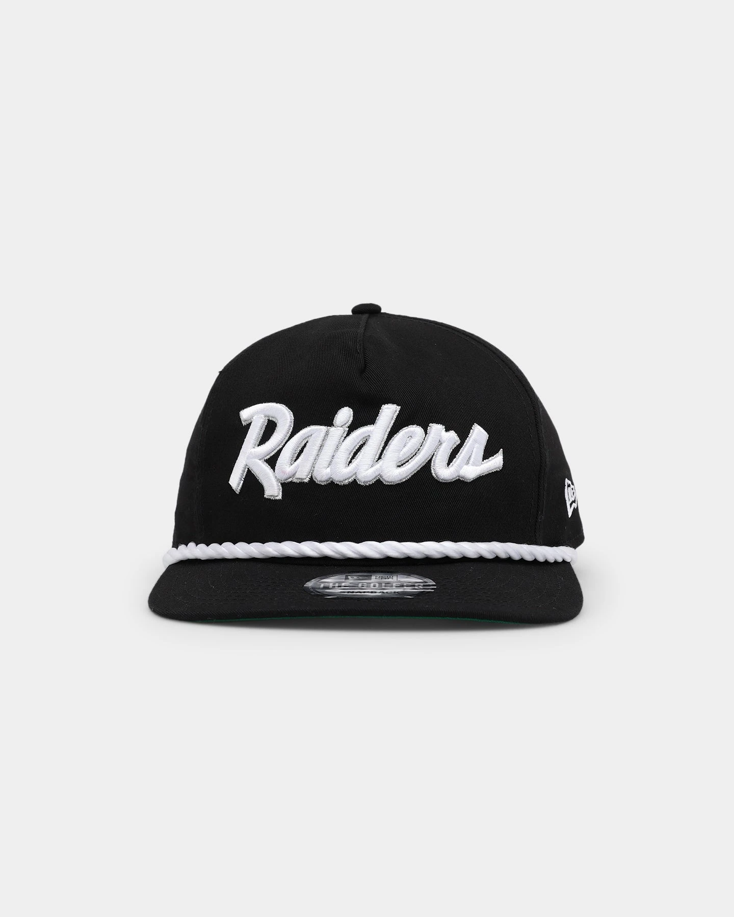 New Era Las Vegas Raiders 'Throwback Raiders' Golfer Snapback Black 3 New Era Las Vegas Raiders 'Throwback Raiders' Golfer Snapback Black