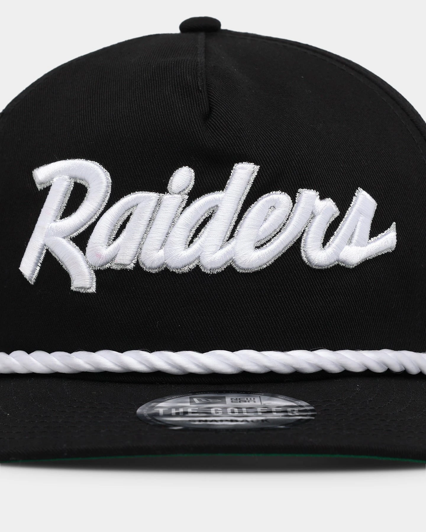 New Era Las Vegas Raiders 'Throwback Raiders' Golfer Snapback Black 7 New Era Las Vegas Raiders 'Throwback Raiders' Golfer Snapback Black - Image 5