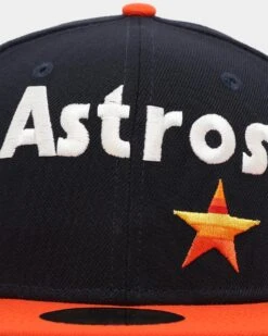 New Era Houston Astros 'Retro Script' 59FIFTY Fitted OTC -Sportswear Women Store 01029216 YO060 default 0050