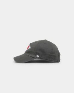 '47 BRAND 47 Brand Kansas City Chiefs 47 Clean Up Strapback Charcoal -Sportswear Women Store 01029260 YC300 default 0040