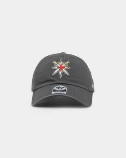 '47 BRAND 47 Brand Las Vegas Golden Knights 47 Clean Up Strapback Charcoal