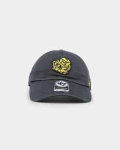 '47 BRAND 47 Brand Michigan Wolverines '47 Clean Up Strapback Vintage Navy