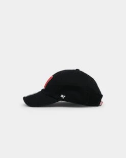 '47 BRAND 47 Brand Nebraska Cornhuskers '47 Clean Up Strapback Black -Sportswear Women Store 01029560 YB001 default 0040
