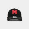 '47 BRAND 47 Brand Nebraska Cornhuskers Trawler '47 Clean Up Strapback Black -Sportswear Women Store 01029562 YB001 default 0010