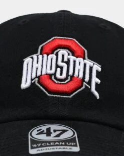 '47 BRAND 47 Brand Ohio State Buckeyes '47 Clean Up Strapback Black 12 '47 BRAND 47 Brand Ohio State Buckeyes '47 Clean Up Strapback Black -Sportswear Women Store 01029571 YB001 default 0050 2efcf4f1 b5ea 4813 83dd cb381263d959