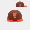 New Era New York Mets 'Harvest' 59FIFTY Fitted Dark Brown -Sportswear Women Store 01029642 YD052 default 0010