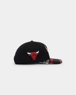 Pro Standard Chicago Bulls Prop Prep Plaid Snapback Black -Sportswear Women Store 01029716 YB001 default 0030