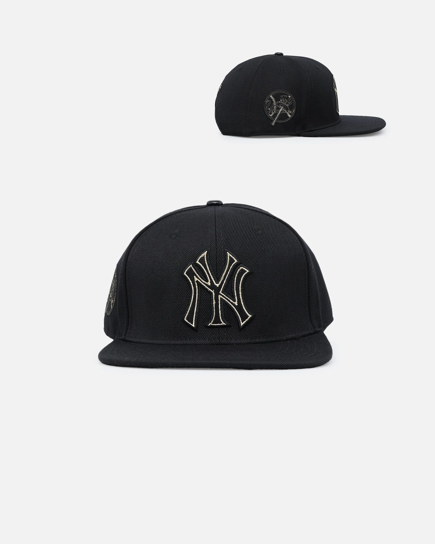 Pro Standard New York Yankees 'Black & Gold' Snapback Black/Gold 3 Pro Standard New York Yankees 'Black & Gold' Snapback Black/Gold