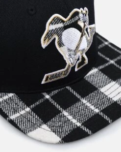 Pro Standard Pittsburgh Penguins Pro Prep Plaid Snapback Black -Sportswear Women Store 01029730 YB001 default 0070