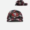 Pro Standard San Francisco 49ers Pro Prep Plaid Strapback Red/Black 1 Pro Standard San Francisco 49ers Pro Prep Plaid Strapback Red/Black -Sportswear Women Store 01029733 YR010 default 0010