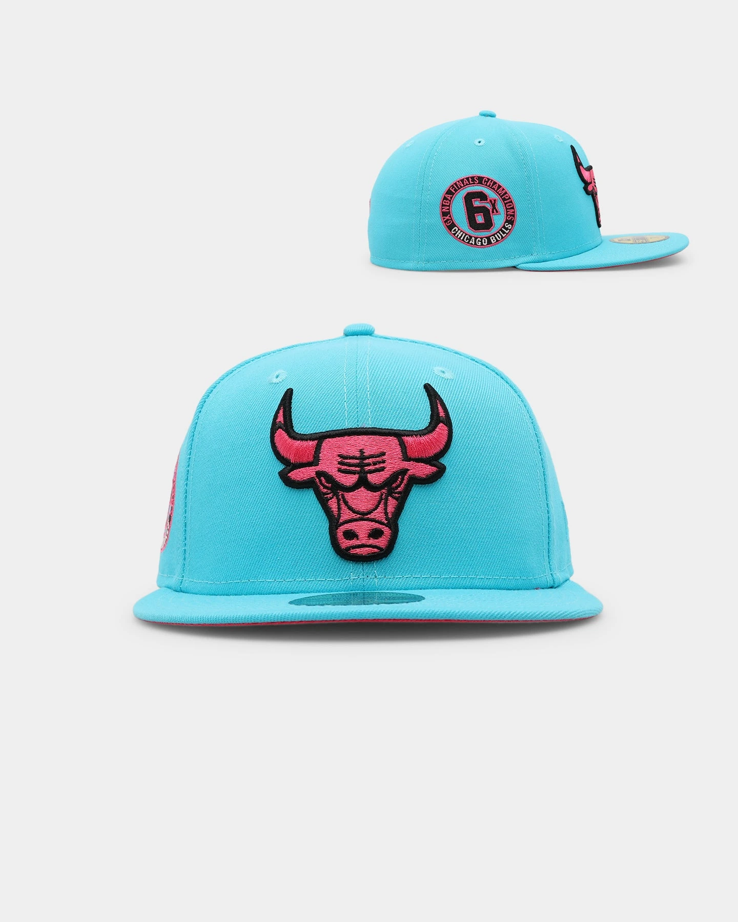 New Era Chicago Bulls 'Neon Vice' 595FIFTY Fitted Neon Blue 3 New Era Chicago Bulls 'Neon Vice' 595FIFTY Fitted Neon Blue
