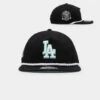 New Era Los Angeles Dodgers 'Black Cool Mint Golfer Collection' Golfer Snapback Black/Mint