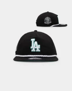 New Era Los Angeles Dodgers 'Black Cool Mint Golfer Collection' Golfer Snapback Black/Mint