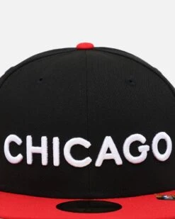 New Era Chicago Bulls 'NBA CE Headwear Collection' 59FIFTY Fitted Black -Sportswear Women Store 01029837 YB001 default 0050