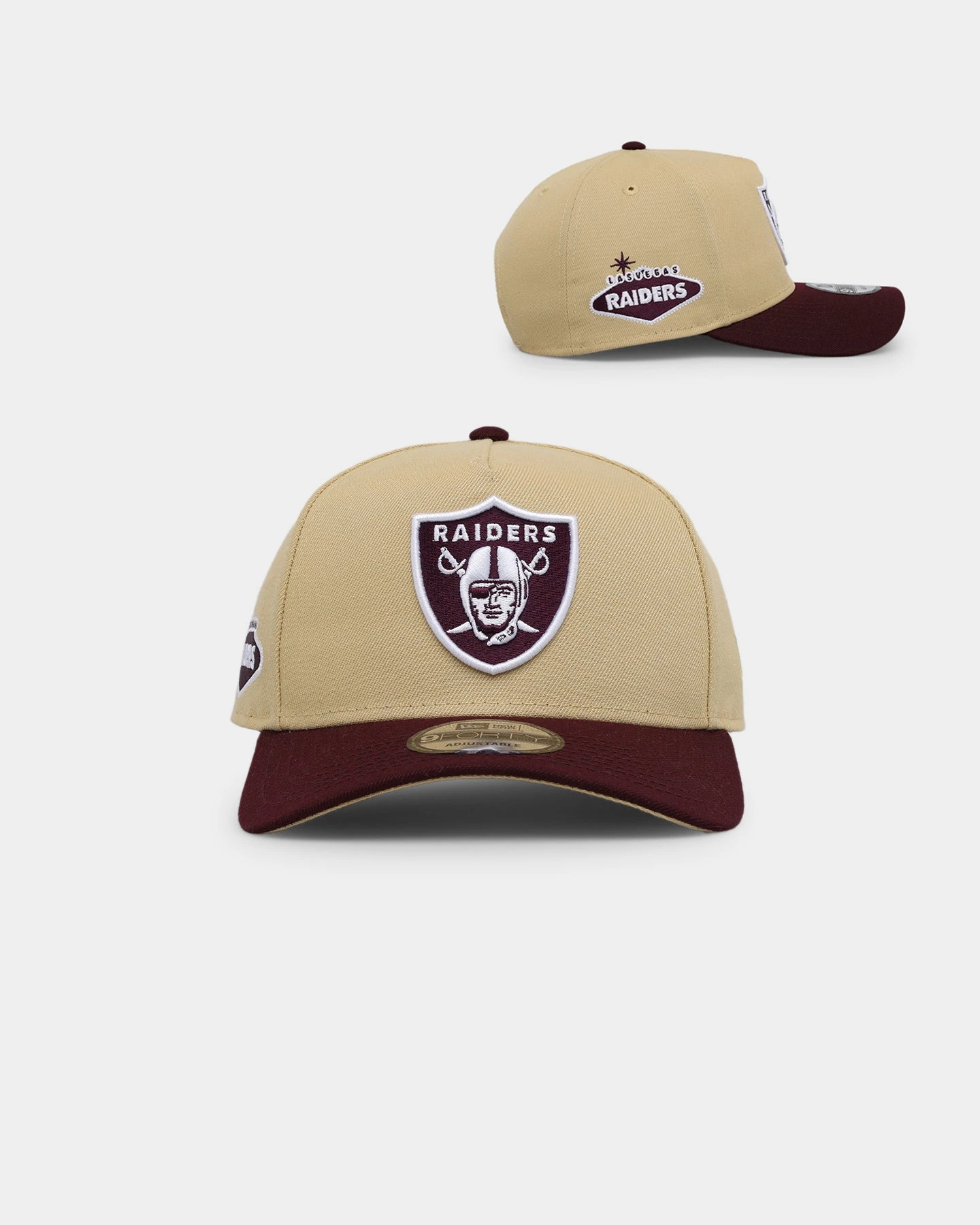 New Era Las Vegas Raiders 'Gold 2 Tone' 9FORTY A-Frame Snapback Gold 3 New Era Las Vegas Raiders 'Gold 2 Tone' 9FORTY A-Frame Snapback Gold