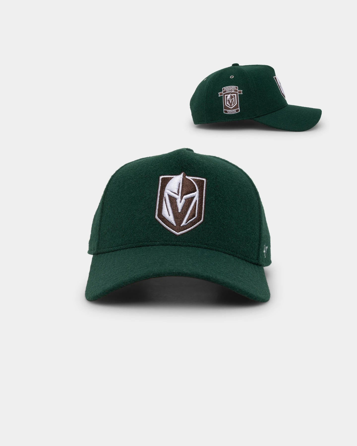 '47 BRAND 47 Brand Vegas Golden Knights Cliffside Offside DT Snapback Dark Green 3 '47 BRAND 47 Brand Vegas Golden Knights Cliffside Offside DT Snapback Dark Green