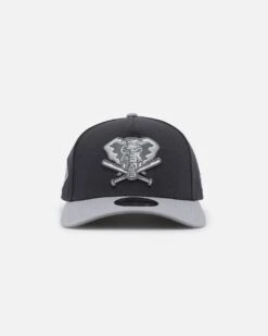 New Era Oakland Athletics 'Shadow Greys' 9FORTY A-Frame Snapback Graphite/Grey -Sportswear Women Store 01030101 YG404 default 0050