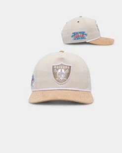 '47 BRAND 47 Brand Las Vegas Raiders Sand Dune Snapback Bone/Khaki