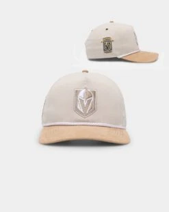 '47 BRAND 47 Brand Vegas Golden Knights Sand Dune Snapback Bone/Khaki