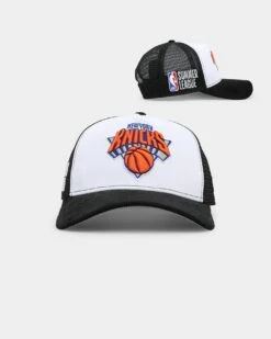 New Era New York Knicks 'NBA Summer League' 9FORTY A-Frame Snapback Black/White
