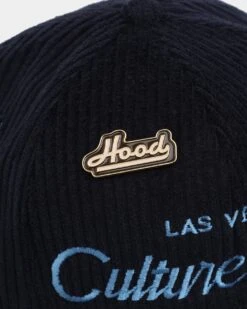 Hood X Culture Kings Las Vegas Collab Original Corduroy Snapback Navy -Sportswear Women Store 01030456 YN200 default 0070