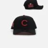 New Era Chicago Cubs 'Satin Scarlet' 9FORTY A-Frame Snapback Black/Scarlet 1 New Era Chicago Cubs 'Satin Scarlet' 9FORTY A-Frame Snapback Black/Scarlet -Sportswear Women Store 01030527 YB321 default 0010