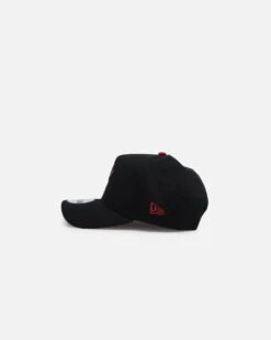 New Era San Diego Padres 'Satin Scarlet' 9FORTY A-Frame Snapback Black/Scarlet -Sportswear Women Store 01030536 YB321 default 0040