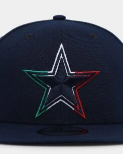 New Era Dallas Cowboys 'Mexico Star' 59FIFTY Fitted Navy -Sportswear Women Store 01031342 YN200 default 0050