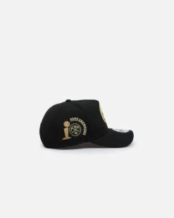 New Era Denver Nuggets 'NBA Gold Links' 9FORTY A-Frame Snapback Black/Gold -Sportswear Women Store 01031430 YB003 default 0030
