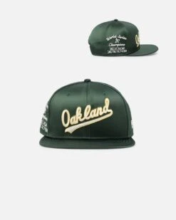 New Era Oakland Athletics 'Satin Script' 9FIFTY Snapback OTC