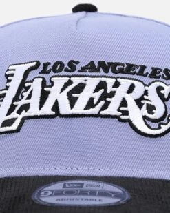 New Era Los Angeles Lakers 9FORTY A-Frame Snapback Lavender/Black -Sportswear Women Store 01031986 YL295 default 0060